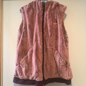 Faux Fur North Face Vest